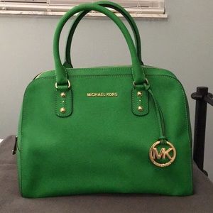 Michael Kors Grass Green Purse